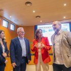 La consellera de Territori, Sílvia Paneque, amb autoritats municipals i la nova delegada del Govern al Camp de Tarragona.
