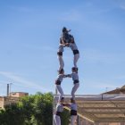 Concurs de Castells a Torredembarra.