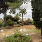 Imatge del pas de la DANA de la setmana passada per la Móra.