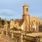 Imagen de la iglesia de Sant Salvador de La Mussara.