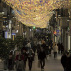 Fotografia d’arxiu del carrer de Llovera de Reus durant la campanya de Nadal 2024-2025.
