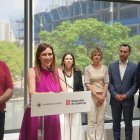 Roda de premsa de presentació de la sessió de retorn del procés d'escolta activa sobre la transformació del Carrilet.