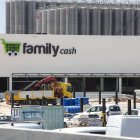 Imagen de cómo se encuentran las obras del nuevo centro comercial de Tarragona.