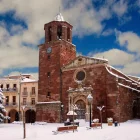 Imagen de archivo de un episodio de nieve en Prades.