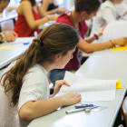 Els alumnes s'examinen de les Proves d'Accés a la Universitat (PAU).