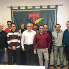 El comitè d'empresa de Bic Graphic va reunir-se, el passat divendres, amb l'alcalde de la Canonja, Roc Muñoz.