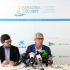 Imagen de archivo del alcalde de Tarragona, Josep Fèlix Ballesteros, y del coordinador de los Juegos, Javier Villamayor.