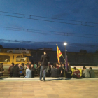 Imatge del tall de les vies del tren a l'estació de Reus.