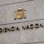 Imagen de la fachada de la Audiencia Nacional.
