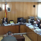 Captura de pantalla d'un dels agents de la policia científica dels Mossos d'Esquadra que han declarat en el judici sobre la desaparició de Carme Gallart a l'Audiència de Tarragona. Imatge del 15 de novembre del 2017