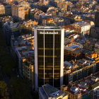 Imatge de la Torre del Banc Sabadell a Barcelona, seu corporativa de l'entitat.