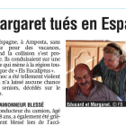 Imagen del artículo del rotativo belga La Province, que ha suscitado la identidad del matrimonio muerto en un accidente en Amposta.