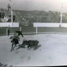 Imagen de archivo de la plaza de toros cuando estaba a pleno rendimiento.