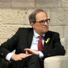 Imagen del presidente de la Generalitat, Quim Torra.
