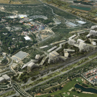 Imatge aèria del futur Centre Recreatiu i Turísitc (CRT).