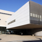 Pla general de l'accés principal a l'Hospital Sant Joan de Reus. Imatge del 18 de gener del 2018