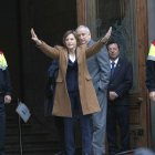 Imatge d'arxiu de la presidenta del Parlament, Carme Forcadell, sortint del TSJC el passat 16 de desembre.