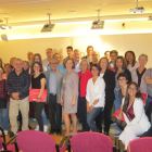 Imatge dels participants durant la presentació de la 33a edició del programa Voluntariat per la llengua de Reus.