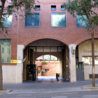 Fachada del cuartel|barrio|cuarto de la Guardia Civil en la Travesía de Gracia de Barcelona