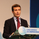 El vicesecretario de Comunicación del PP, Pablo Casado.