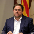 Imatge del vicepresident destituït, Oriol Junqueras.