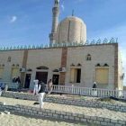 Imagen de la mezquita situada en la ciudad de Al Arish, donde se ha cometido el ataque.