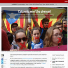 Artículo de Opinión de Carles Puigdemont en 'Politico' el 10 de enero.