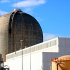 Imatge d'arxiu de l'edifici de contenció del reactor de Vandellòs II.