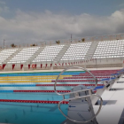 La piscina olímpica.