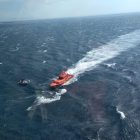 Imatge d'arxiu d'un rescat de Salvament Marítim