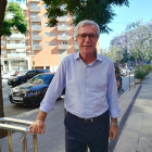 El alcalde de Tarragona, Josep Fèlix Ballesteros, en la calle Francesc Bastos.