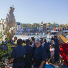Centenars de persones van participar en els actes vinculats a la Processó Marítima dedicada a la Mare de Déu del Carme.