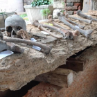El sarcófago descubierto en Verona.
