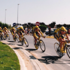Imatge d'arxiu de la Volta Ciclista a Catalunya l'any 2000 amb final a Vila-seca.