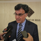 El concejal de Hacienda y Recursos Generales, Joaquim Enrech, ha comparecido este miércoles ante los medios.