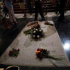 Imatge de la tomba on hi ha enterrat Francisco Franco.