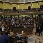 Imagen de archivo de una sesión en el Congreso de los Diputados.