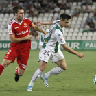 El exlateral derecho del Nàstic Otar Kakabadze, durante el 1-5 conseguido por el Nàstic en Córdoba la pasada temporada.