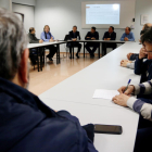 Reunión de taxistas en Tarragona para decidir si se suman a la huelga.