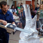 L'escultor de gel Ivan López tornarà a ser present al Vitrum.