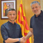 El alcalde de Tarragona Pau Ricomà se ha reunido con el director de 'La vida con Williams', Emanuel Munteanu.