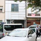 Imatge de l'operatiu policial de la Guàrdia Civil i els Mossos d'Esquadra a Sabadell.