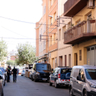 La casa y el tramo de calle del barrio de Ferreries de Tortosa.