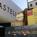 Els arcs medievals que es van descobrir durant les obres del Museu Casteller i que l'Ajuntament vol conservar.