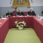 Imatge de la reunió ordinària de la Conferència Episcopal Tarraconense.