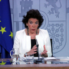 La portaveu del govern espanyol, Isabel Celaá.