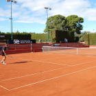 Imatge d'una de les pistes del Club Tennis Reus Monterols.