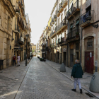Calle de Cós del Bou, en el cual se estudia que los negocios compartan terraza entre ellos.