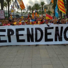 Imagen de la manifestación independentista del año pasado.