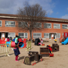 Imatge del pati d'una escola catalana.